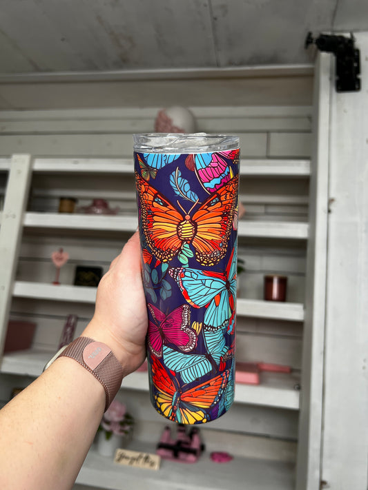 Butterflies 20oz Tumbler
