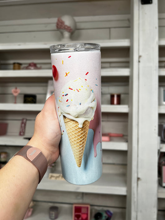 Ice Cream 20oz Tumbler
