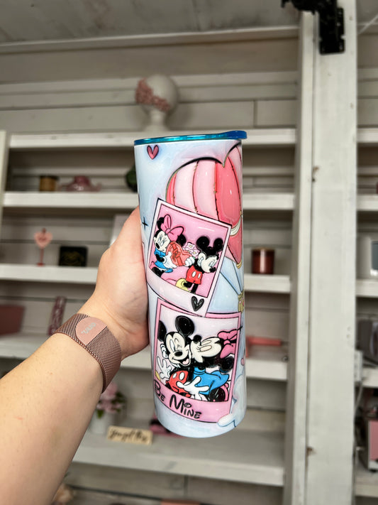Valentine Mouse Couple 20oz Tumbler