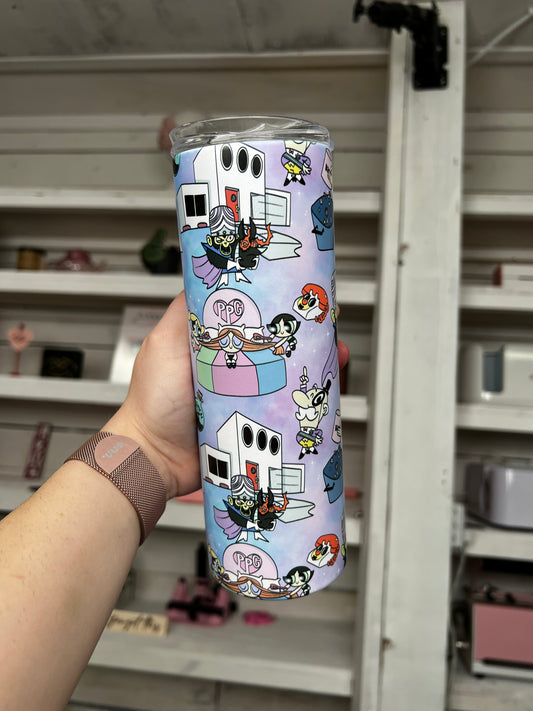 Cartoon Friends PPG 20oz Tumbler