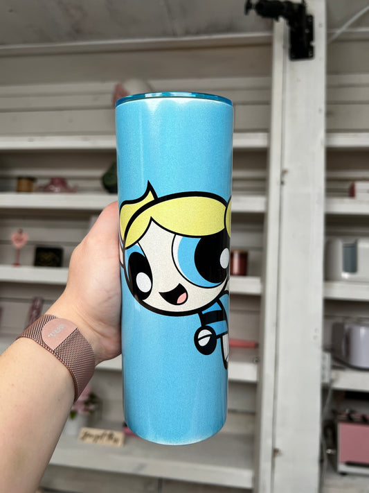 Bubbles Blue 20oz Tumbler