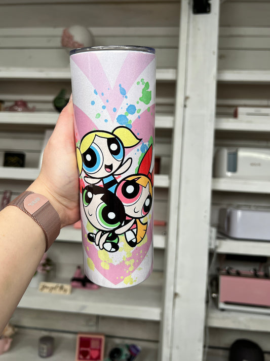 Powerpuff Friends Shimmer 20oz Tumbler