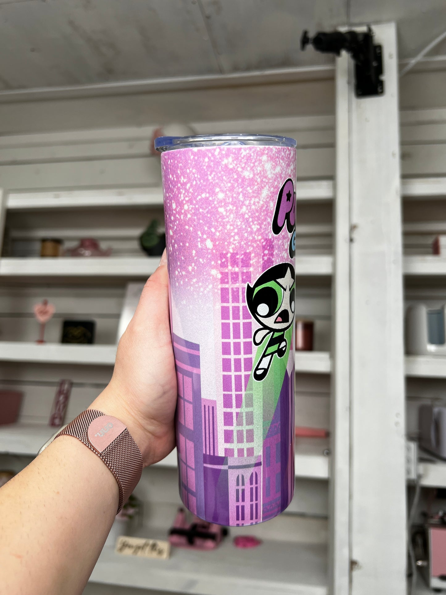 Powerpuff Building 20oz Tumbler