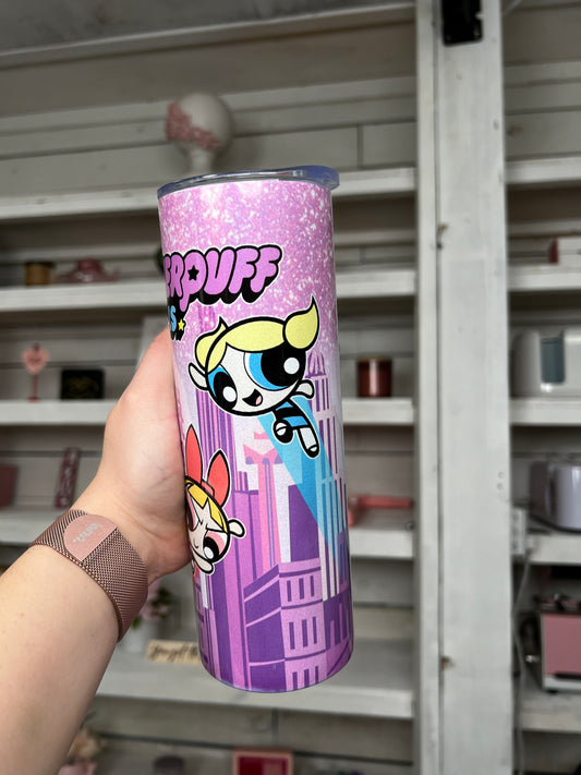 Powerpuff Building 20oz Tumbler