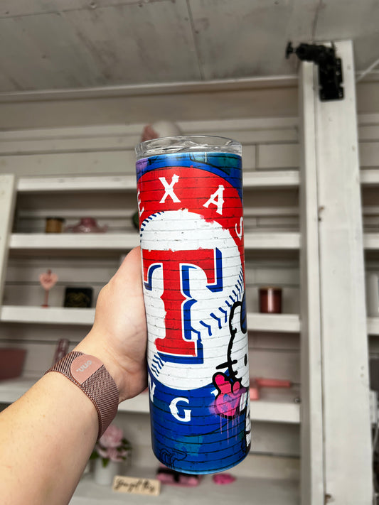 Sports Kitty Texas 20oz Tumbler