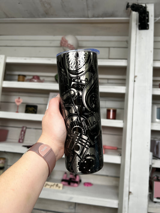 Toyota (Japan) Car Parts 20oz Tumbler Stainless Look