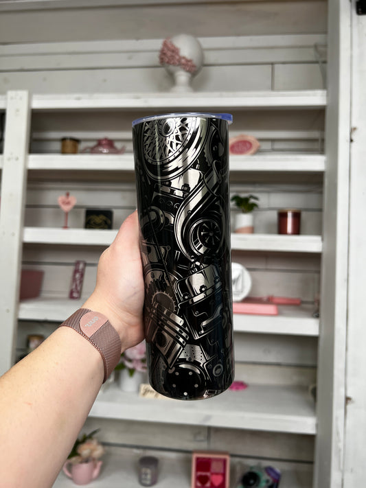 Honda Type R Car Parts 20oz Tumbler Stainless Look