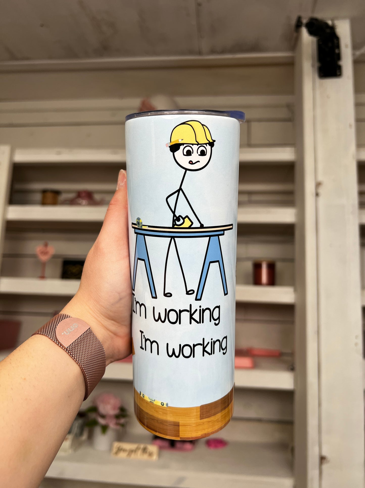 Don't Wanna Work Anymore 20oz Tumbler