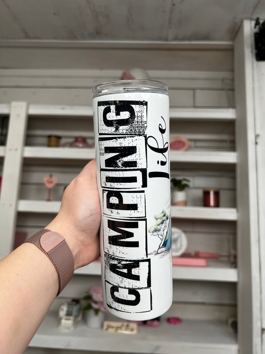 Camping Life 20oz Tumbler