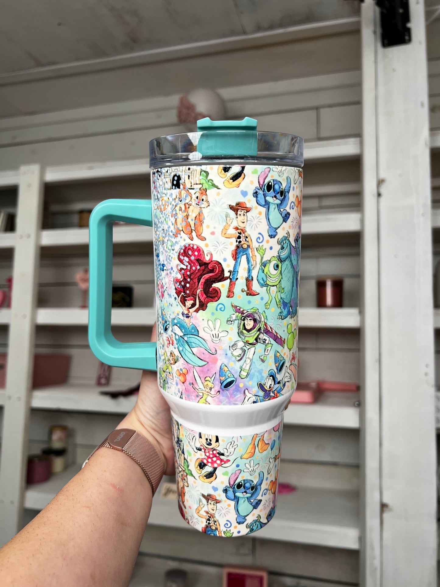 Cartoon Friends 40oz tumbler