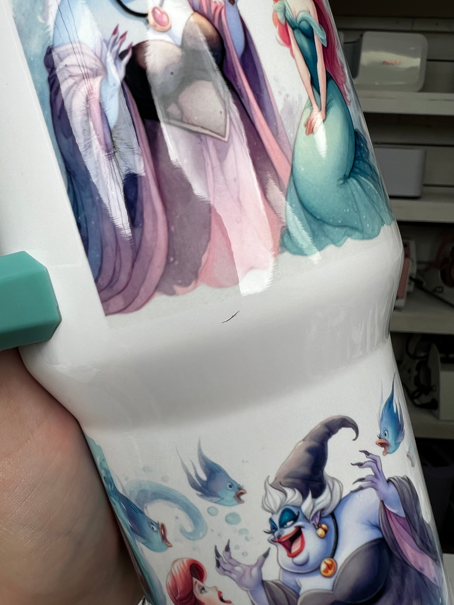 Princess Mermaid Oopsie 40oz tumbler