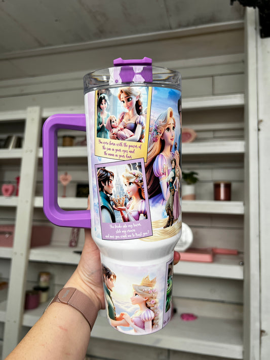 Princess 40oz tumbler