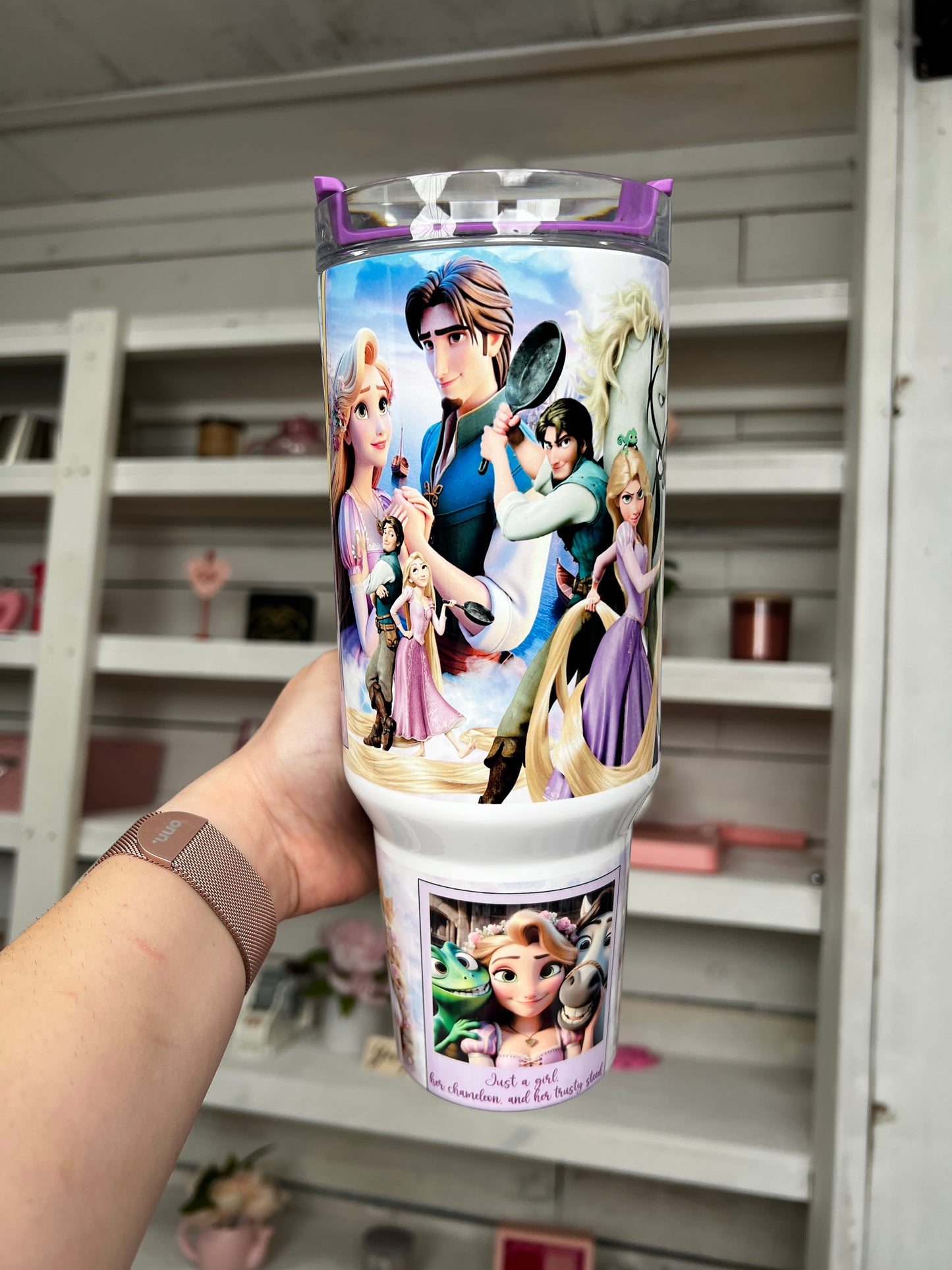 Princess 40oz tumbler