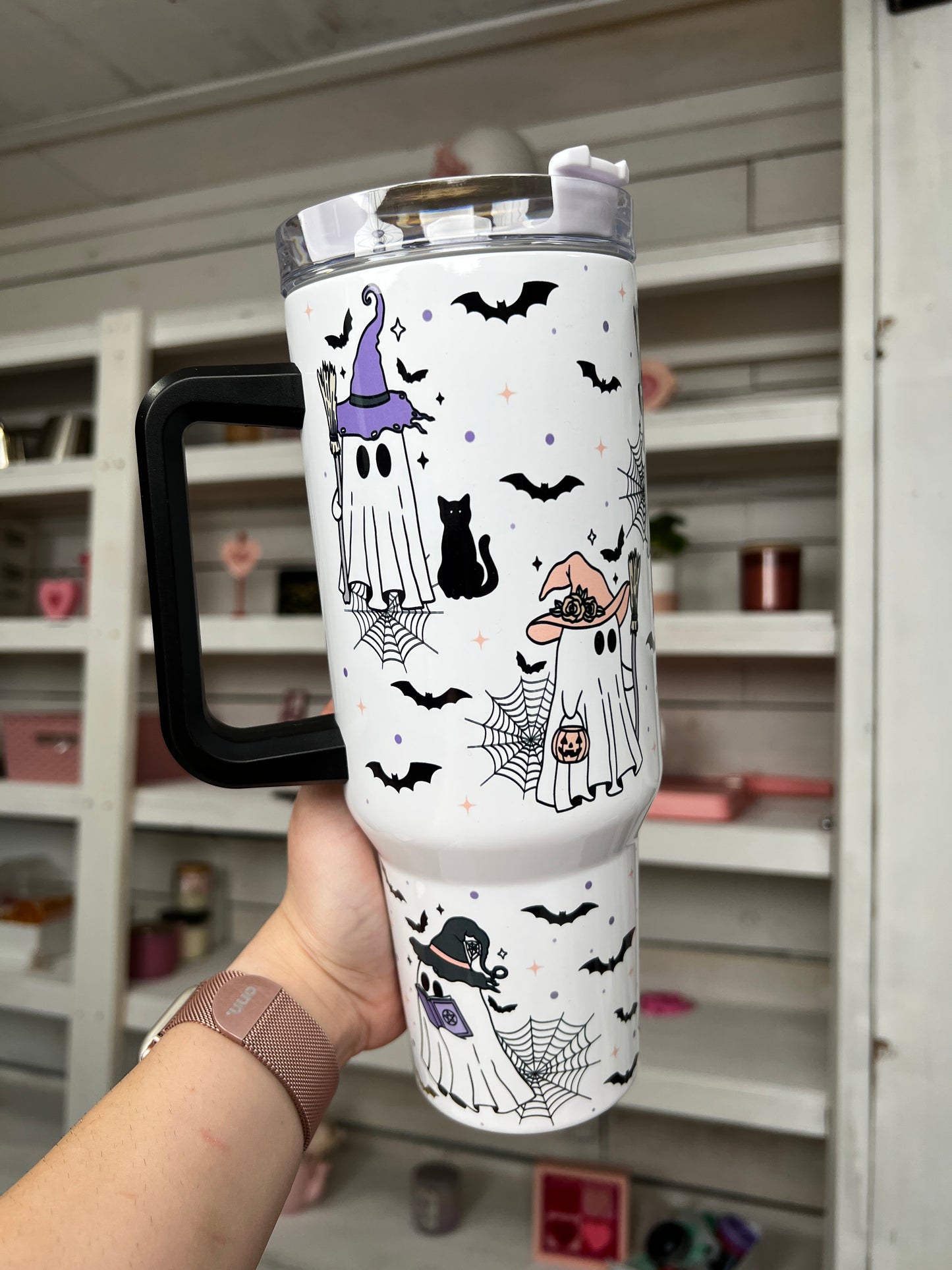 Halloween Ghosts Oopsie 40oz tumbler