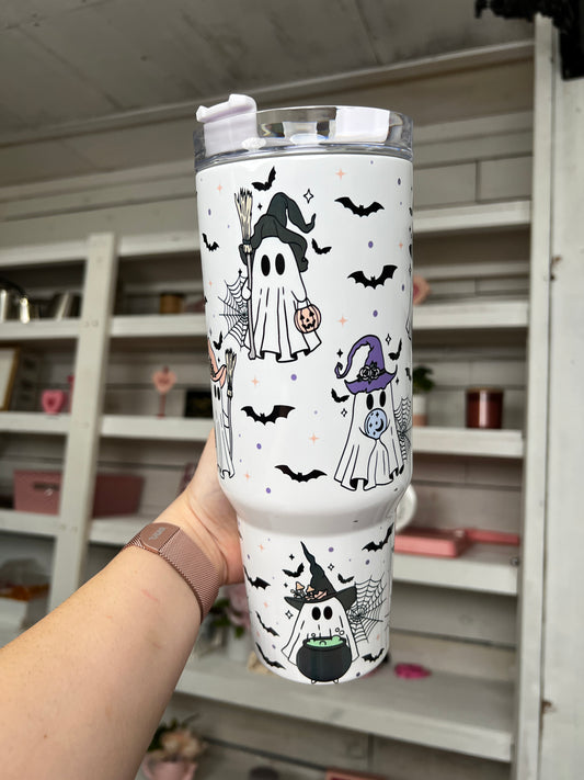 Halloween Ghosts Oopsie 40oz tumbler