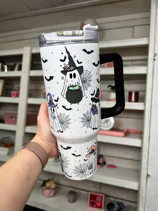 Halloween Ghosts Oopsie 40oz tumbler