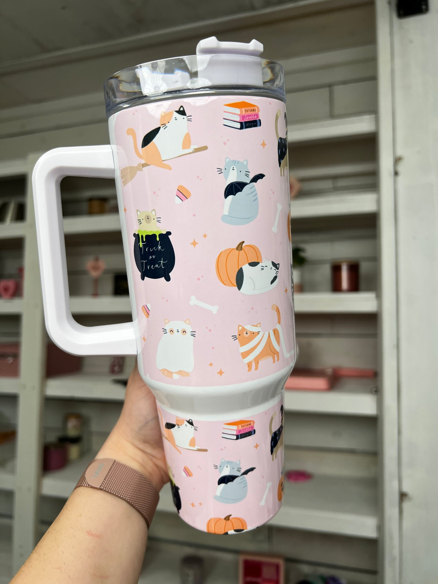 Halloween Cats Oopsie 40oz tumbler