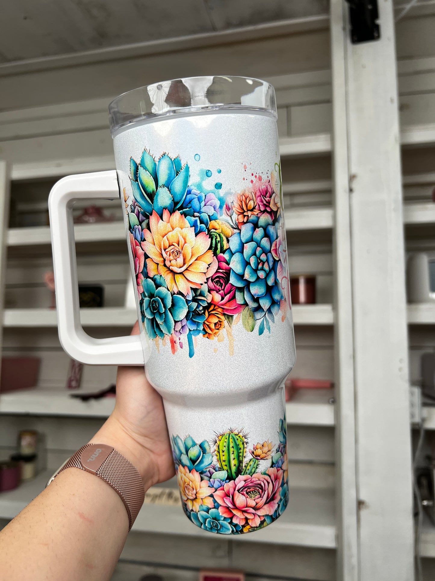 Enjoy The Little Things 40oz tumbler