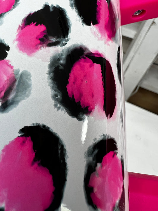 Just A Little Moody Oopsie Hot Pink 40oz tumbler