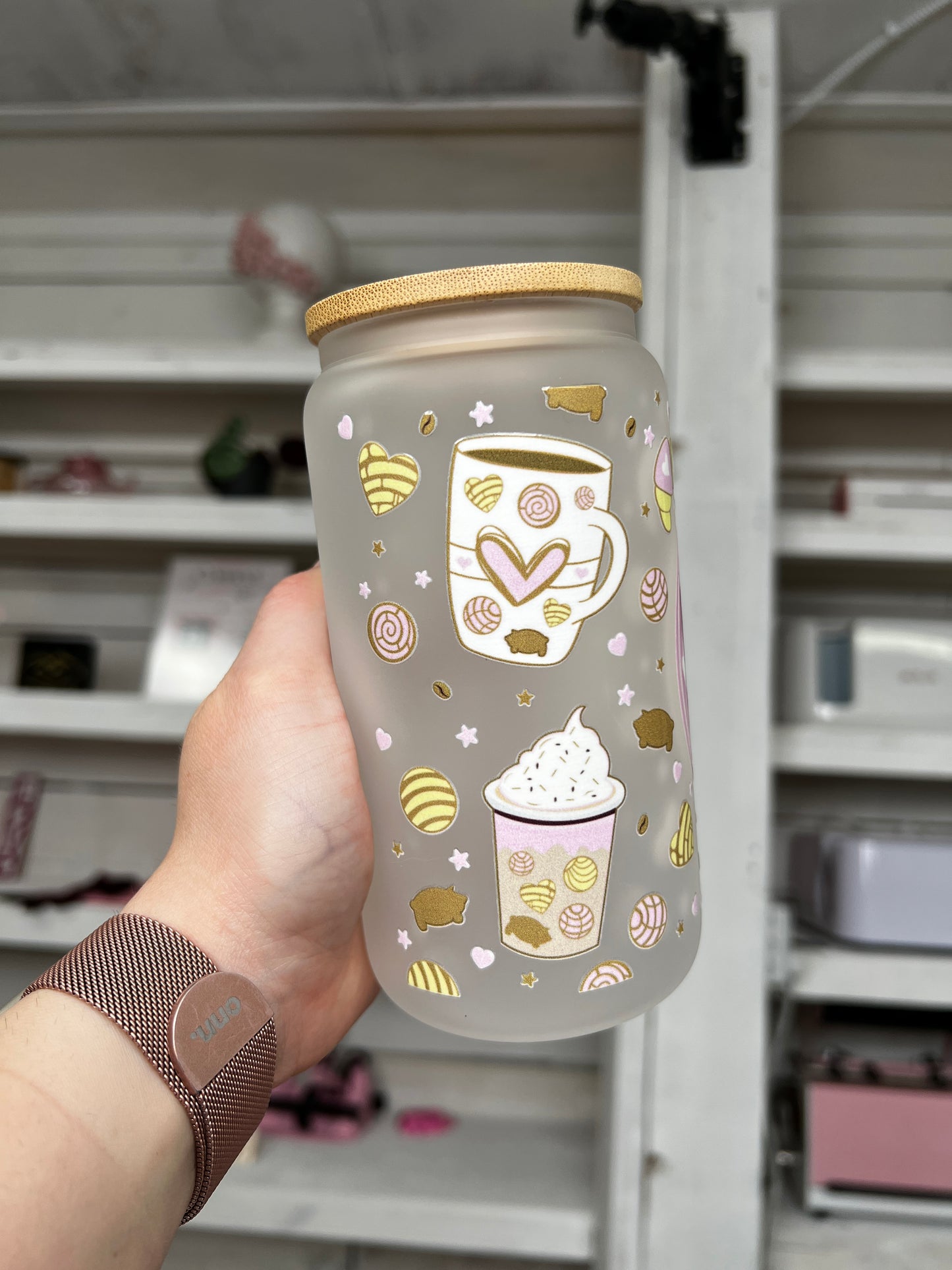 Cafecito 16oz Glass Can