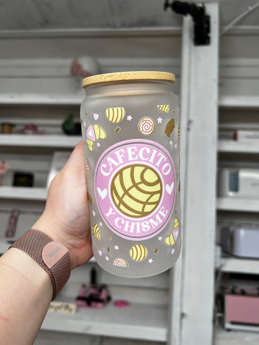 Cafecito 16oz Glass Can