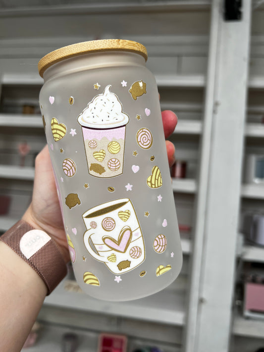 Cafecito 16oz Glass Can