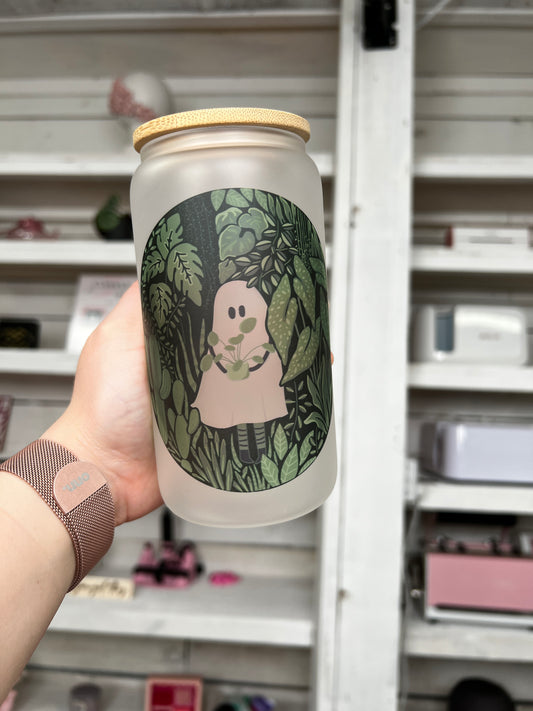 Plant Ghostie 16oz Glass