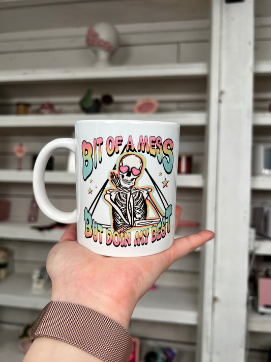 Bit of A Mess 11oz Ceramic Mug