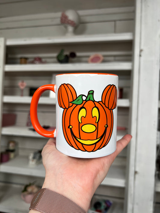 Pumpkin Ears 11oz Ceramic Mug