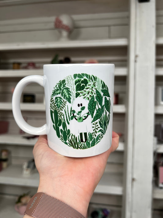 Plant Ghostie 11oz Ceramic Mug