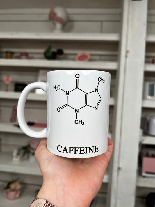 Caffeine 11oz Ceramic Mug