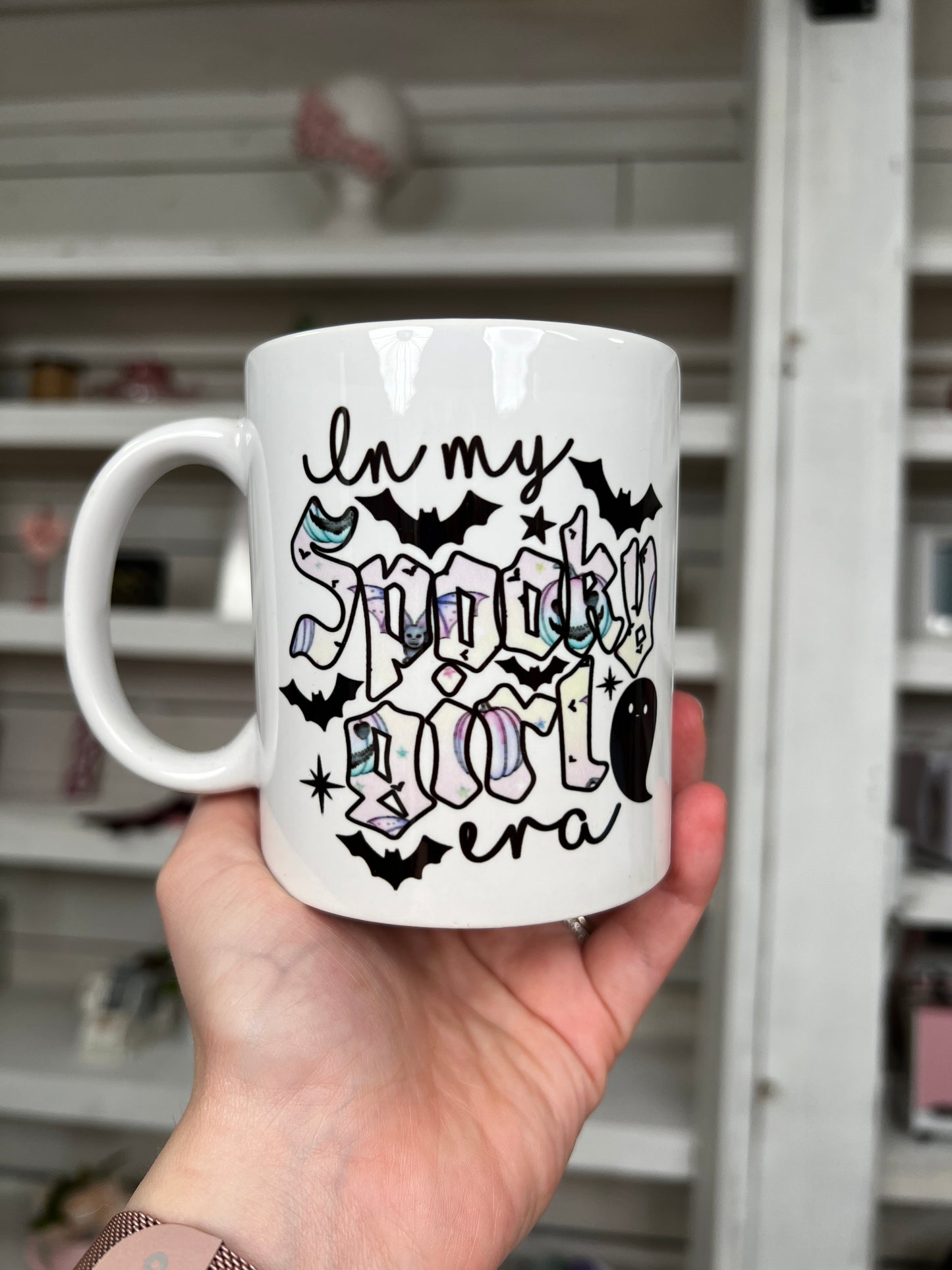 Spooky Girl Color 11oz Ceramic Mug