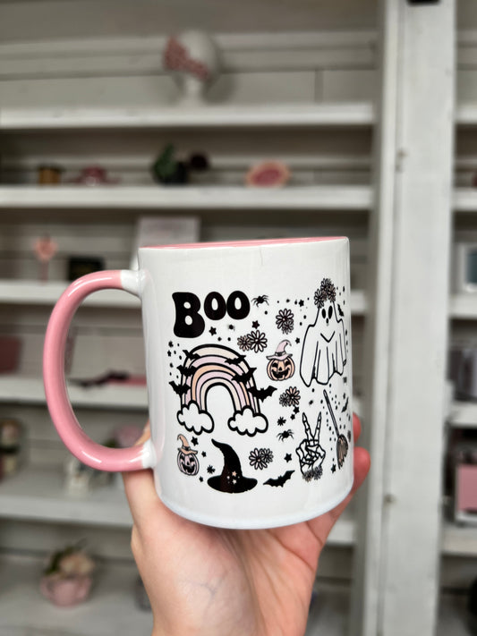 Halloween Boo 11oz Ceramic Mug