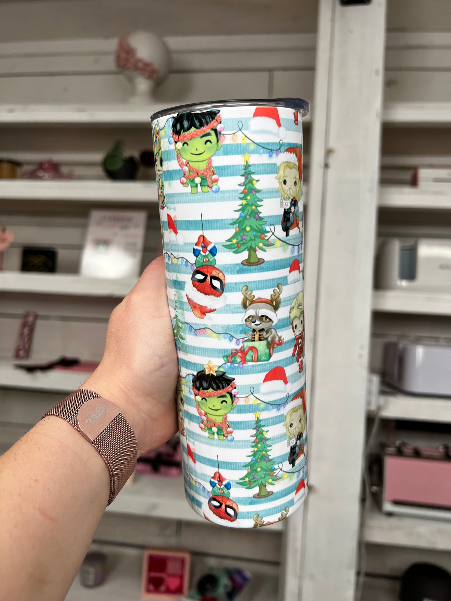 Superhero Holidays 20oz Tumbler