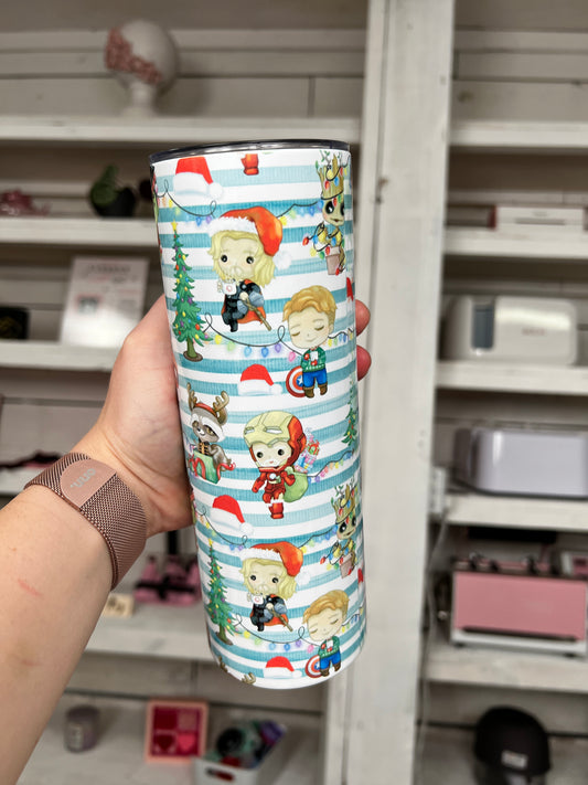 Superhero Holidays 20oz Tumbler