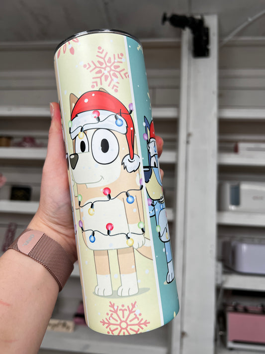 Dog Holiday 20oz Tumbler