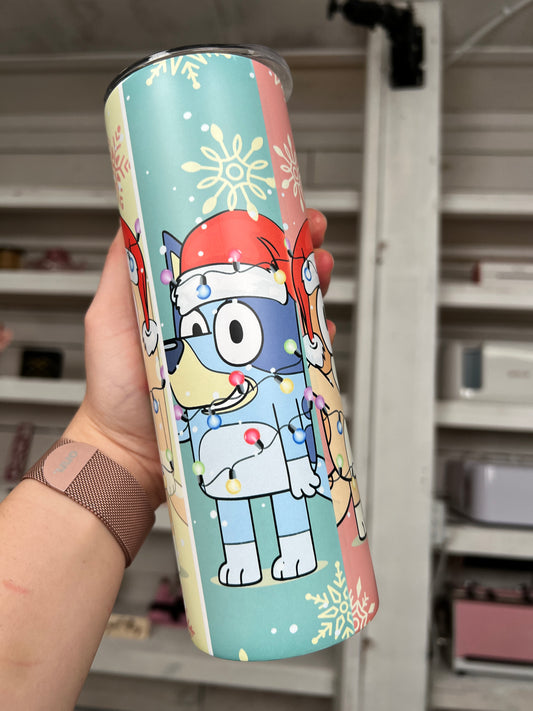 Dog Holiday 20oz Tumbler