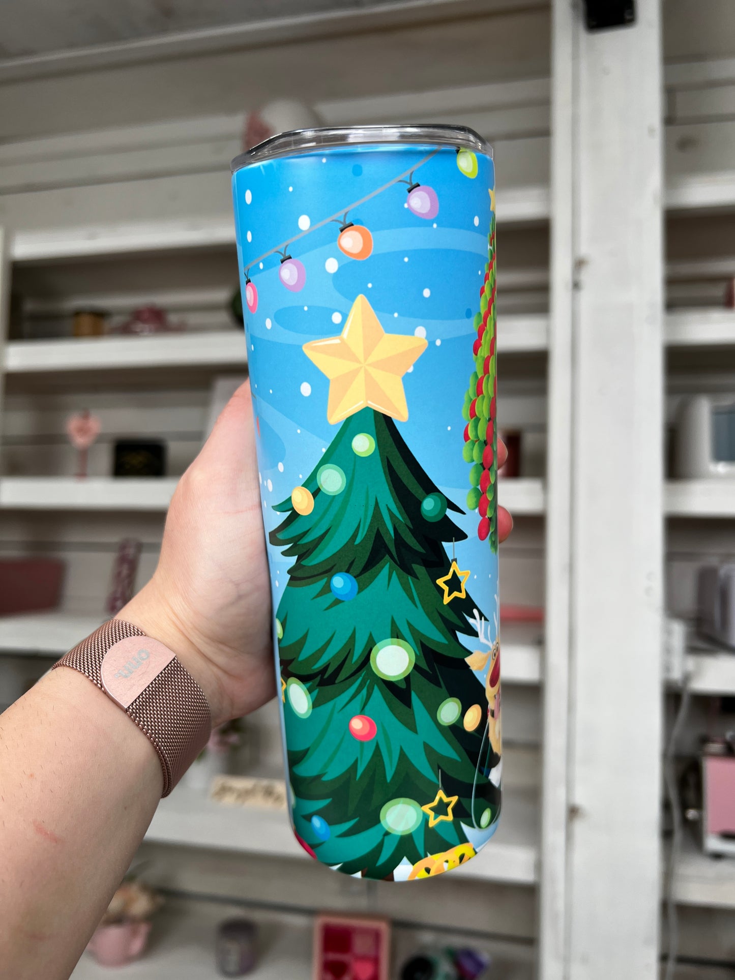 Carl Ellie Holiday 20oz Tumbler