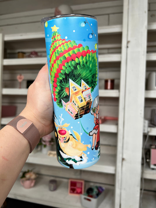 Carl Ellie Holiday 20oz Tumbler