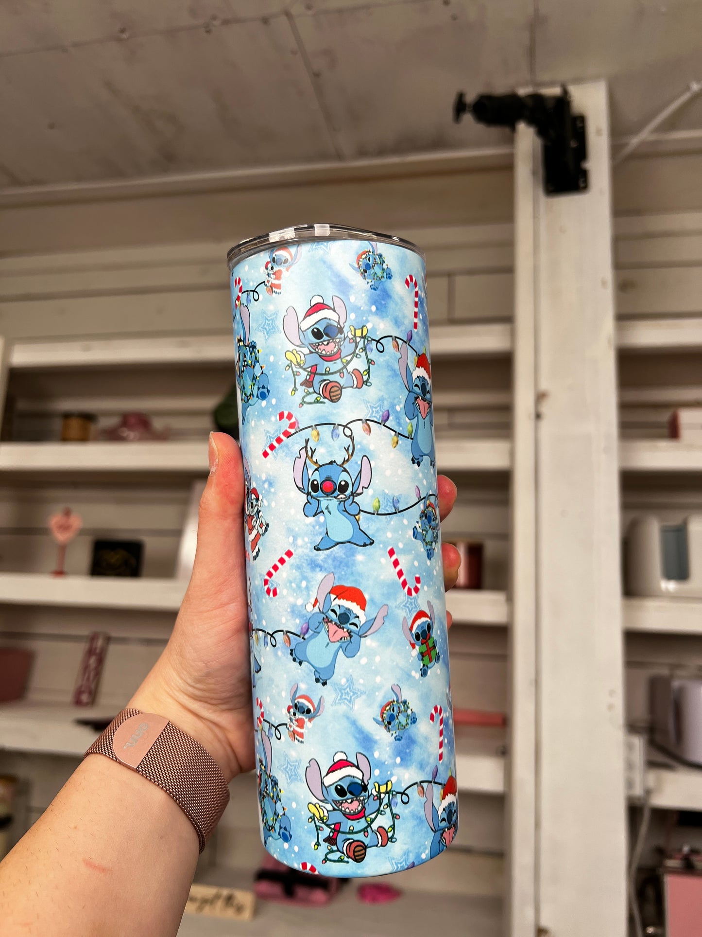 Blue Holiday 20oz Tumbler