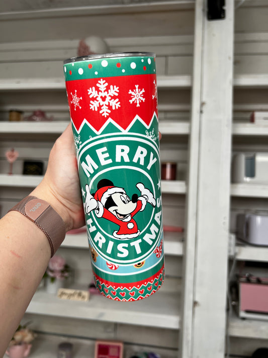 Mouse Sweater 20oz Tumbler