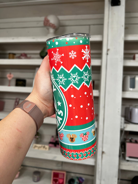 Mouse Sweater 20oz Tumbler