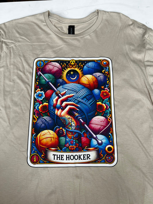 Crotchet Sand Large T-Shirt