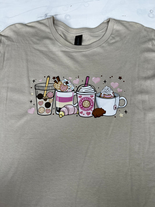 Cafecito Sand Large T-Shirt