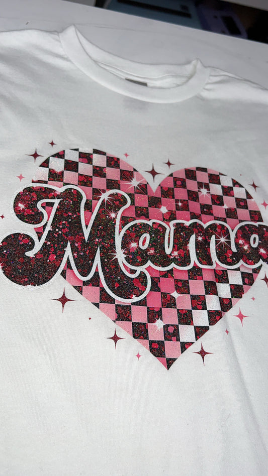 Mama White Small T-Shirt