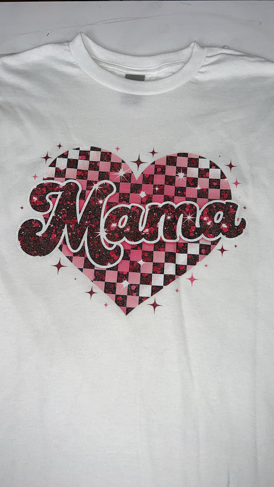 Mama White Small T-Shirt