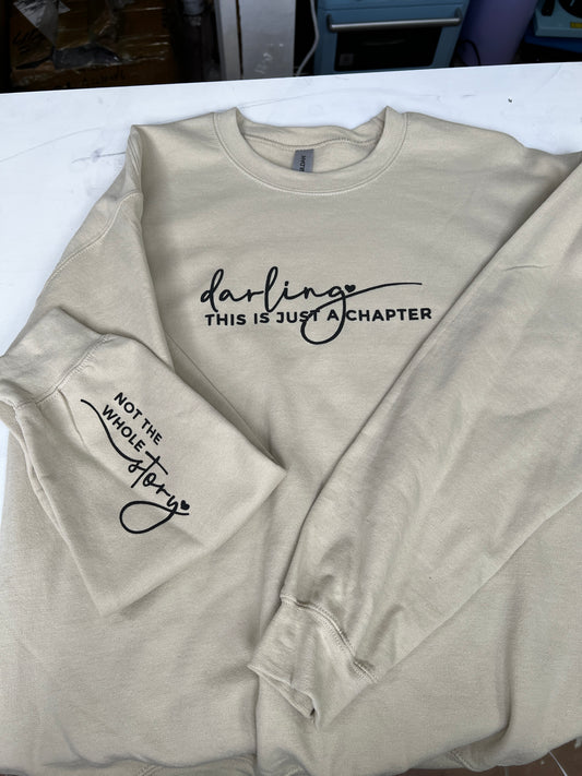 Not the Whole Story Sand Medium Sweater