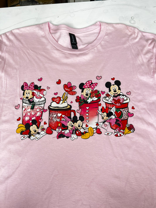 Mouse Pink Large T-Shirt