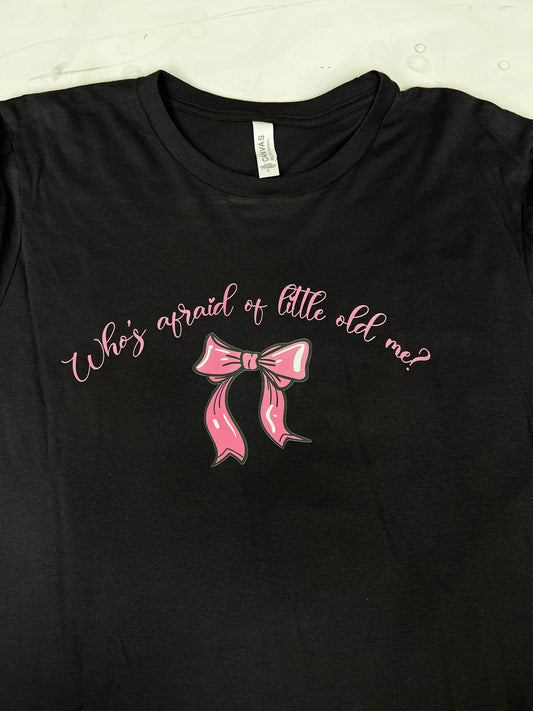 Little Old Me Charcoal Large T-Shirt