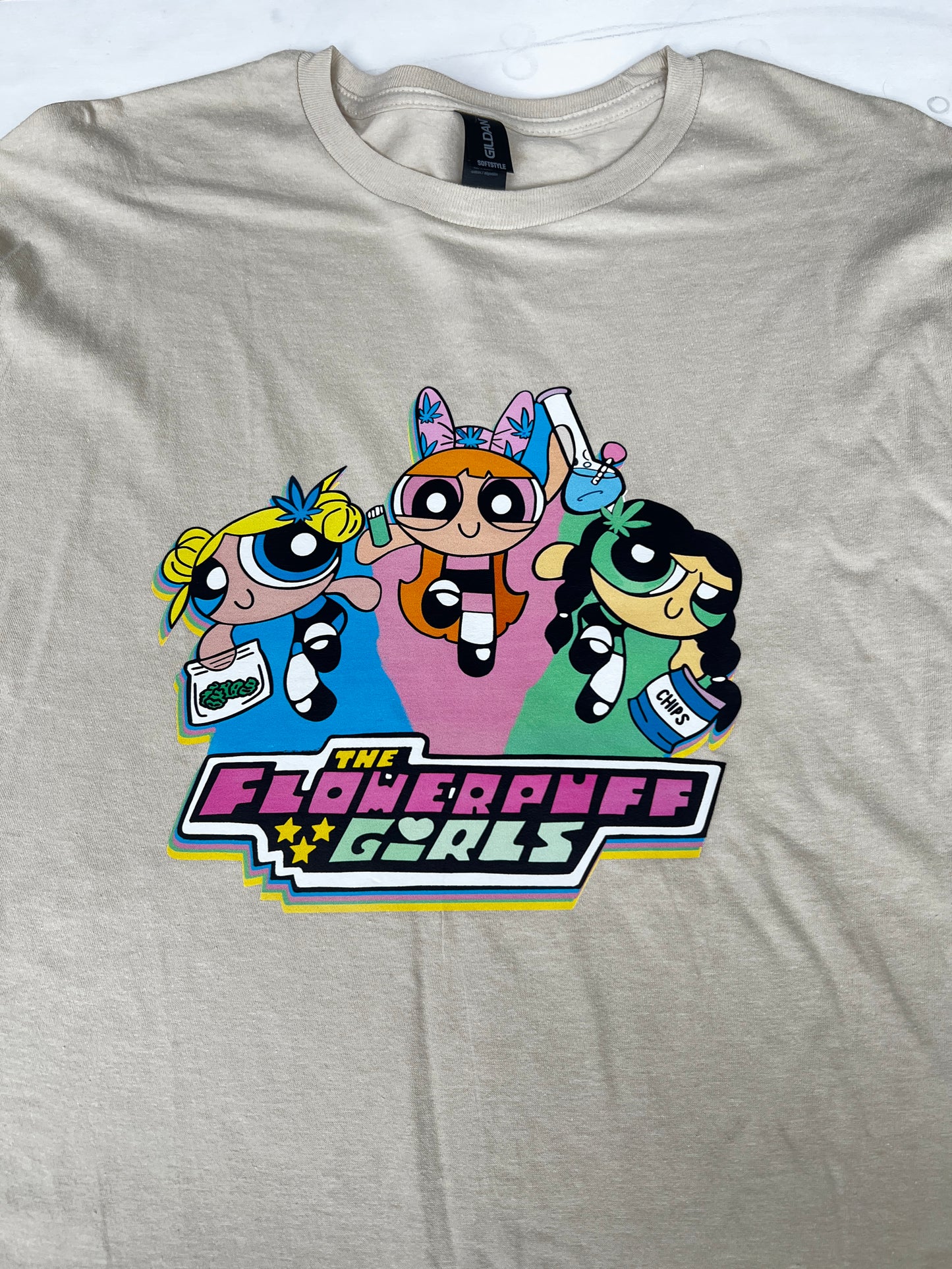Puff Girls Sand Large T-Shirt